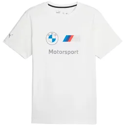 Tricou bărbătesc Puma BMW MMS ESS Logo Tee XL Alb