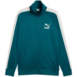 Hanorac pt bărbați Puma Iconic T7 Track Jacket PT XL Verde