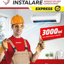 Cupon pentru instalarea aparatului de aer conditionat pana la 12000 BTU Express