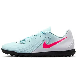 Ghete pentu fotbal Nike PHANTOM GX II CLUB TF pt Barbati / 38.5 / Alb-albastru deschis