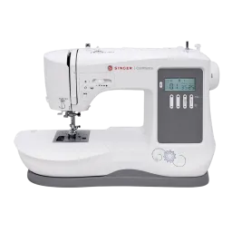 Mașină de cusut Singer Confidence 7640 Alb | Gri