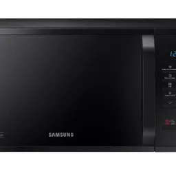 Microwave Oven Samsung MS23K3513AK/OL Volumul camerei  23 L Tip instalare  Independenta Moduri de func%3Fionare  Microunde, Dezghetare Putere microunde   800 W Tip control  Butoane Acoperirea interna a camerei  Ceramica Diametru platou  288 mm Blocare pentru copii  Da