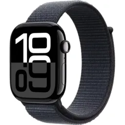 Apple Watch Series 10 GPS 42mm MWWG3 Jet Black Aluminum case with Ink Sport Loop