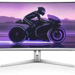 Monitor 49 PHILIPS Evnia 49M2C8900 White Gaming, QD-OLED, 5120x1440 Dual QHD, 240Hz, FreeSync+G-Sync, 0.03msGTG, 1000cd, HDR, HDMI+DP+USB+TypeC, Speakers, Curved, 49M2C8900/00