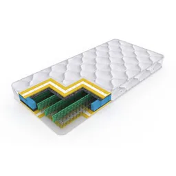 Saltea ortopedică SaltConfort Lux 60x120 H=22cm 100kg/persoană