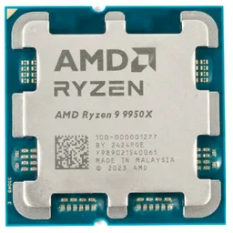 CPU AMD Ryzen 9 9950X (4.3-5.7GHz, 16C/32T, L2 16MB, L3 64MB, 5nm, 170W), Socket AM5, Tray